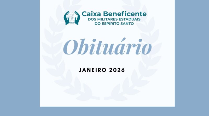 CBMEES presta homenagem aos militares falecidos no mês de janeiro de 2026