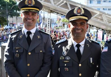 Marco histórico na PMES irmãos assumem o comando das principais unidades de policiamento de Vitória