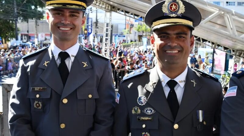Marco histórico na PMES irmãos assumem o comando das principais unidades de policiamento de Vitória
